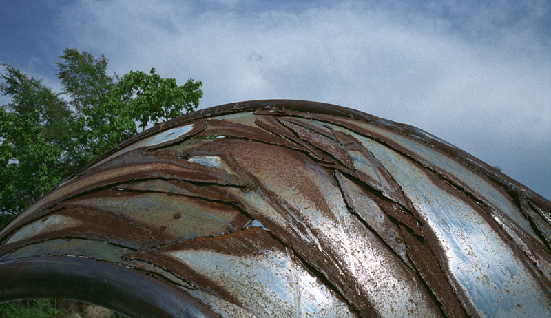 sacred spiral sunset viewing sculpture two