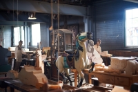 manufacturing the horses