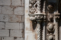 details on a doorway one