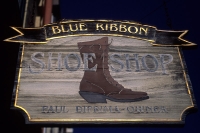 blue ribbon shoe shop